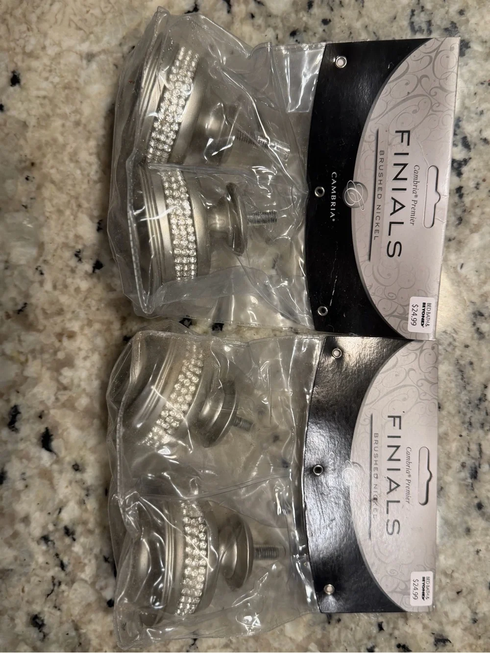 N/A pair brushed